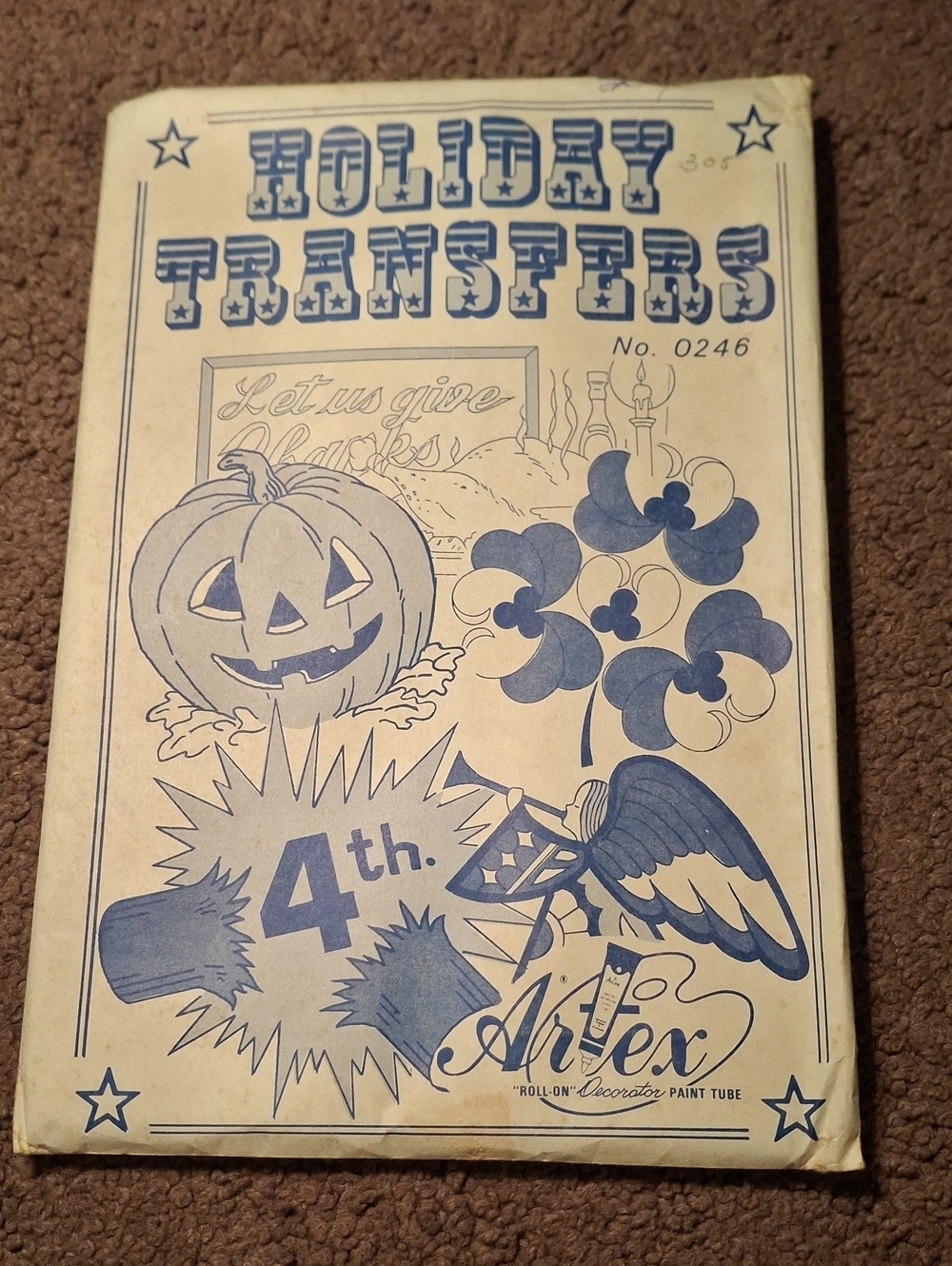 0246 Artex Holliday Transfers